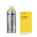 Spray Flame Blue 400ml, Cadmium Yellow